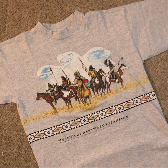 VTG single stitched Westward Expansion Indian tee - Picture 1 of 4
